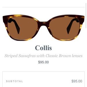 Warby Parker Collis Sunglasses in Sassafras